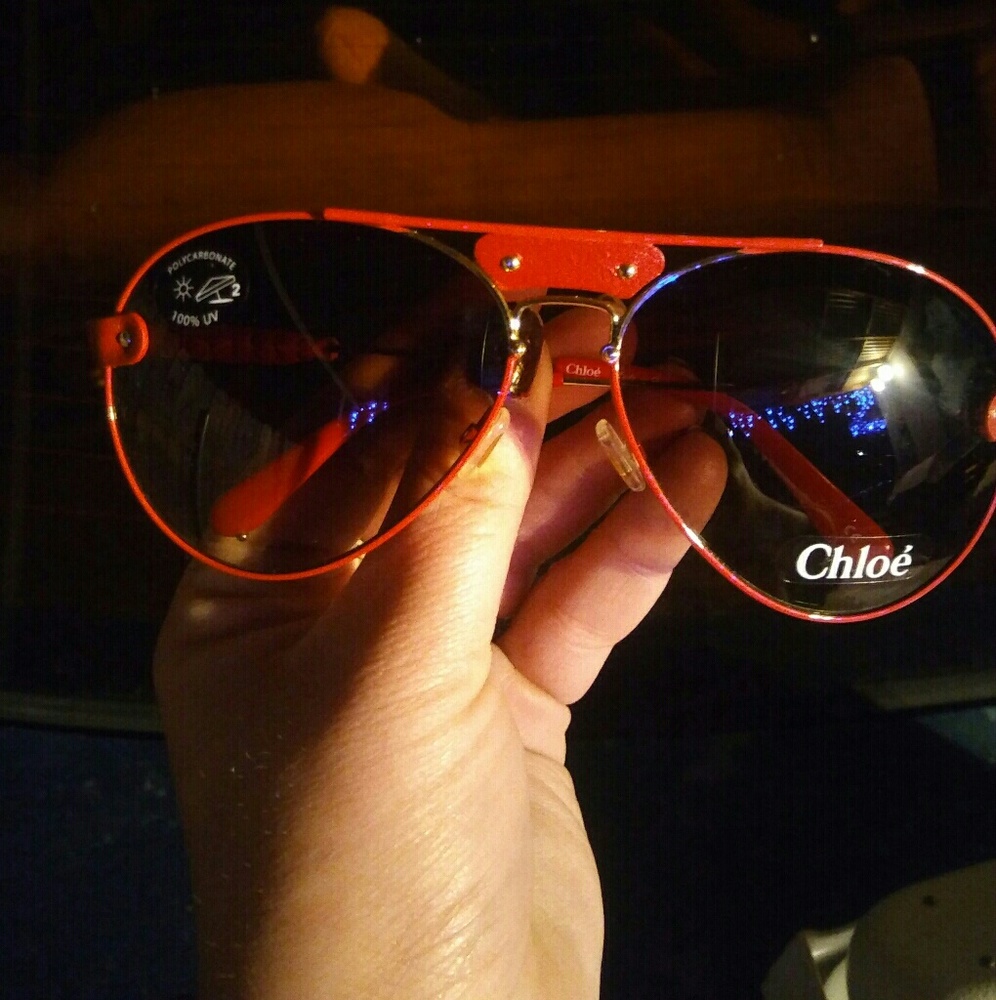 Chloe aviator sunglasses